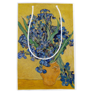 Sacola Para Presentes Média Vincent van Gogh - Vase com irlandeses