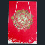 Sacola Para Presentes Média Vintage Wizard of Oz Christmas Gift Bag-RED<br><div class="desc">Casa para as férias (chinelos prateados,  espero,  não necessários)! Uma Ozia Arts é uma bolsa de presente de Natal de design original,  gentil,  com o crachá Oz Royalty encontrado apenas no "The Classic Wizard" do compro Oz! Muito grato pela sua curiosidade em nosso humilde compro!</div>