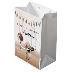 Sacola Para Presentes Média Violin Maravilhoso Performance Gift Bag