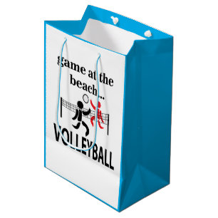 Sacola Para Presentes Média Voleibol de praia