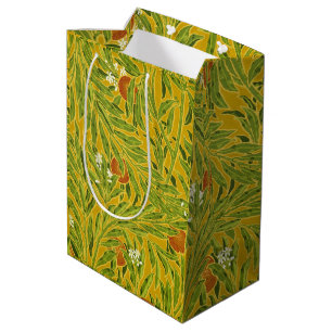 Sacola Para Presentes Média Walter Crane, A Árvore Laranja Nouveau