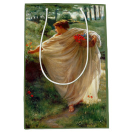 Sacola Para Presentes Média Wild Blossoms (por Edward Poynter)