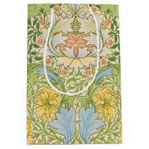 Wm Morris Myrtle Floral Arte Novo Pastel