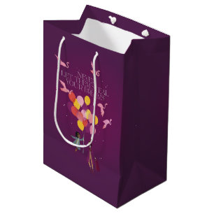 Sacola Para Presentes Média Wonka "Nunca Deixe Que Roubem Seus Sonhos"