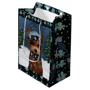 Sacola Para Presentes Média Yorkie