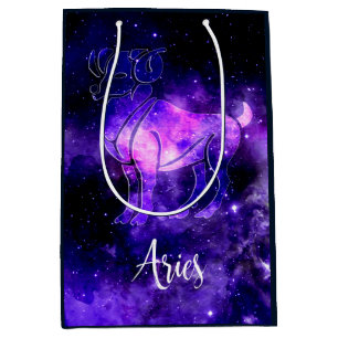 Sacola Para Presentes Média Zodíaco: Aries