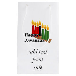 Sacola Para Presentes Pequena 12-26 Happy Kwanzaa