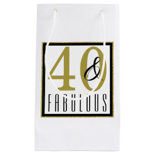Sacola Para Presentes Pequena 40 e fabulosa celebração de Festas de aniversário
