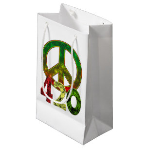 Sacola Para Presentes Pequena 4 20 Paz