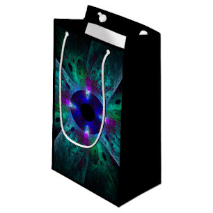 Sacola Para Presentes Pequena A Abstrato de Olhos