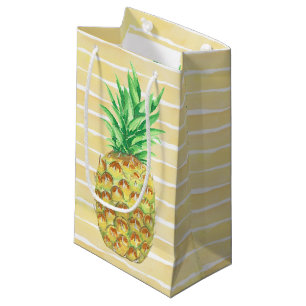 Sacola Para Presentes Pequena Abacaxi
