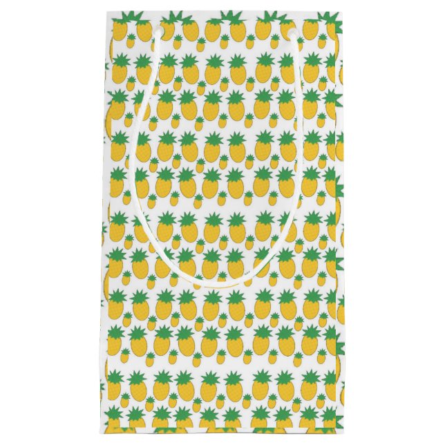 Sacola Para Presentes Pequena Abacaxis! (Frente)