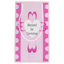 Sacola Para Presentes Pequena Abençoado