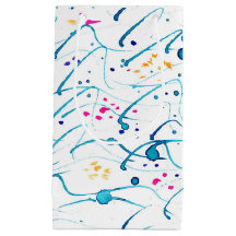 Abstrato art ondas tropicais rasas coloridas do ma