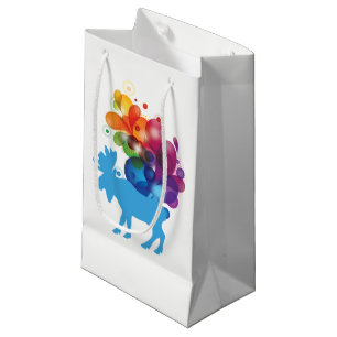Sacola Para Presentes Pequena Abstrato Moose Gift Bag