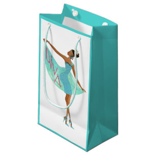 Sacola Para Presentes Pequena "African American Diva Fashionista" Gift Bag