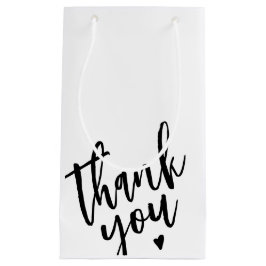 Sacola Para Presentes Pequena Agradecimento Moderno Simples para Pequenas Empres