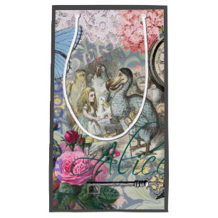 Sacola Para Presentes Pequena Alice Classic Wonderland Dodô Arte Tenniel