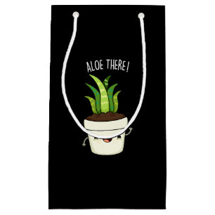 Sacola Para Presentes Pequena Aloe Ali Engraçado Aloe Vera Pun