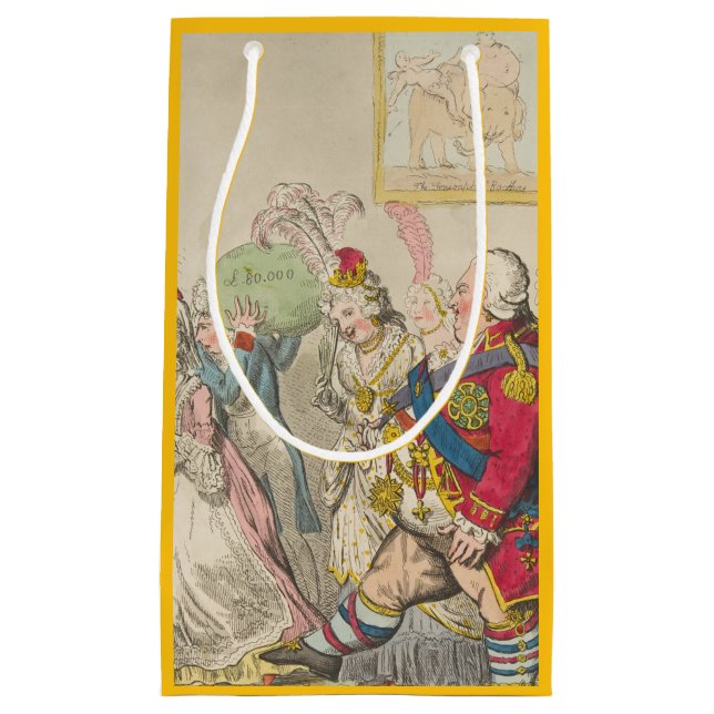 Sacola Para Presentes Pequena Amor - Saco do Presente (Frente)