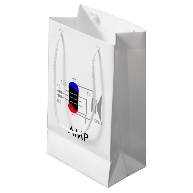 Sacola Para Presentes Pequena Amp Tube (Frente inclinada)