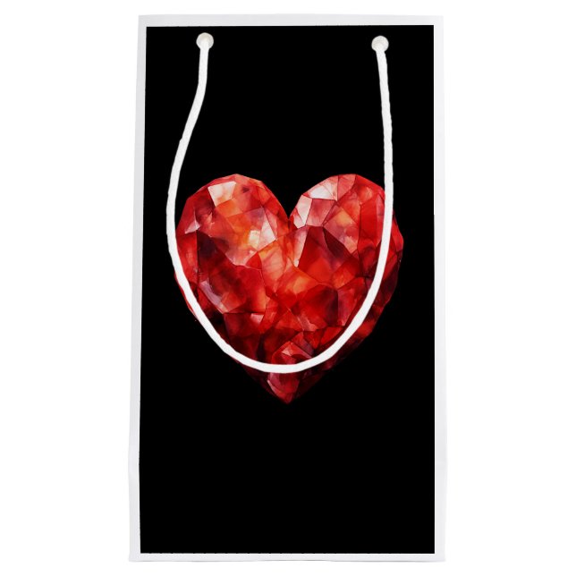 Sacola Para Presentes Pequena Amur amor (Frente)