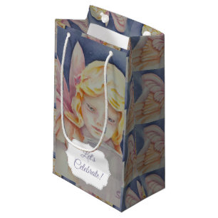 Sacola Para Presentes Pequena Angel Love