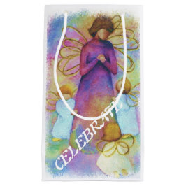 SACOLA PARA PRESENTES PEQUENA ÂNGULOS PESADOS