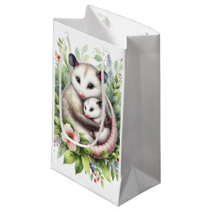Sacola Para Presentes Pequena Animais Selvagens Possum