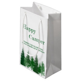 Sacola Para Presentes Pequena Aniversário das Árvores da Madeira