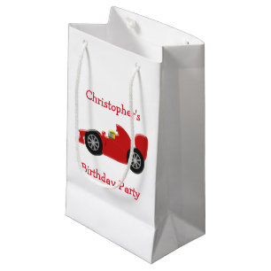 Sacola Para Presentes Pequena Aniversário do Carro