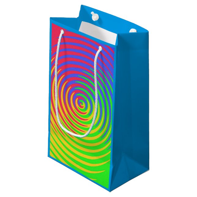 Sacola Para Presentes Pequena Arco-Íris Spiral Sift Bag (Frente inclinada)