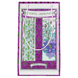Sacola Para Presentes Pequena Art nouveau Grapevine florescente