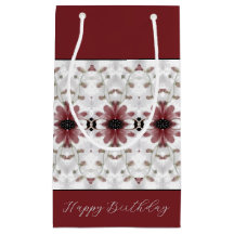 Artsy Burgundy Floral