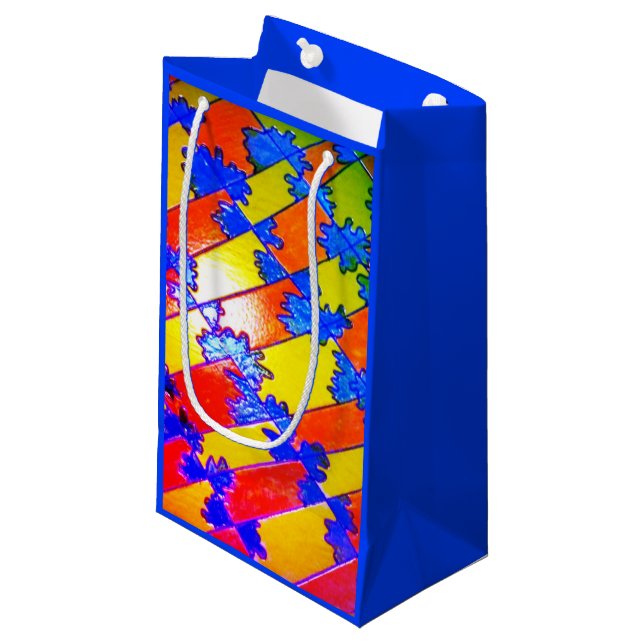 Sacola Para Presentes Pequena Artsy Gift Bag (Frente inclinada)