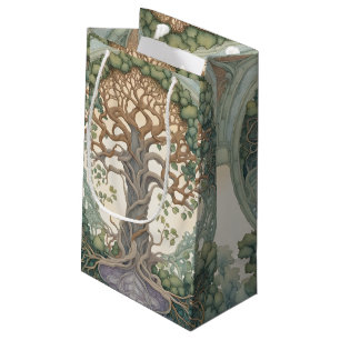 Sacola Para Presentes Pequena Árvore da Vida