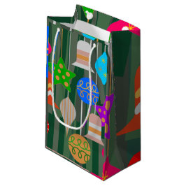 Sacola Para Presentes Pequena Árvore de Natal