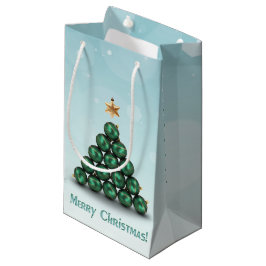 Sacola Para Presentes Pequena Árvore de Natal do Ornamento - Pequeno Saco do Pre