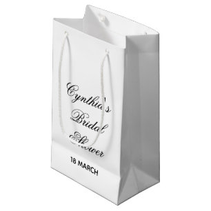 Sacola Para Presentes Pequena As bolsas do favor do chá de panela