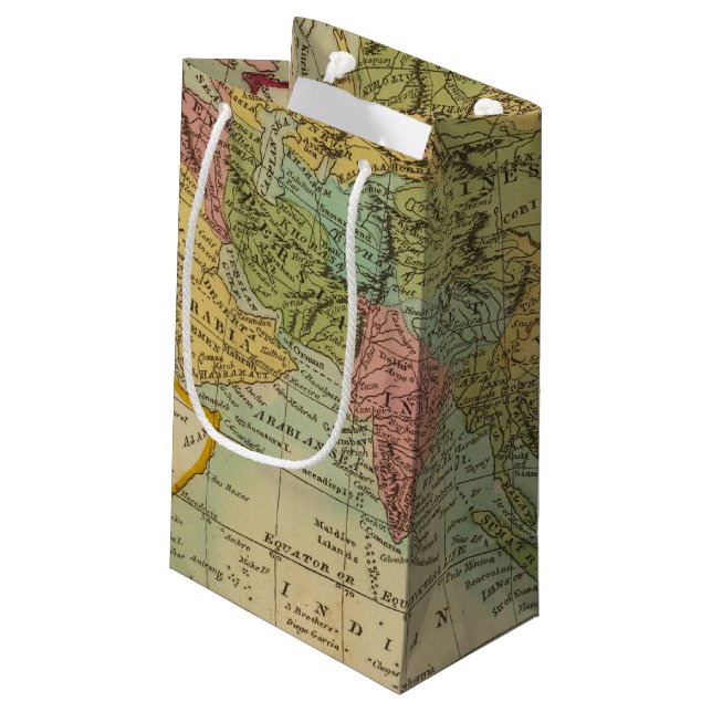 Sacola Para Presentes Pequena Ásia 4 (Verso inclinado)