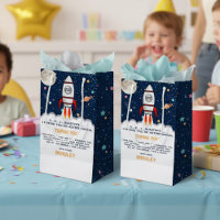 Astronauta Rocket Outer Space primeiro aniversario