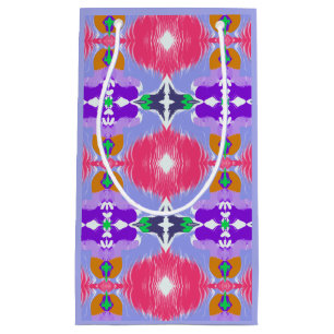 Sacola Para Presentes Pequena Aurora Vívida Kaleidoscópio Elétrico