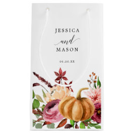Sacola Para Presentes Pequena Autumn Bliss Hotel Wedding Gift Bag