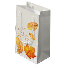 Autumn Fall Deixa o Gift Bag