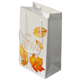 Sacola Para Presentes Pequena Autumn Fall Deixa o Gift Bag