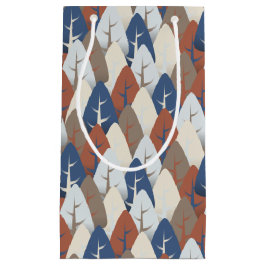 Sacola Para Presentes Pequena Autumn Forest Medley