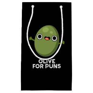Sacola Para Presentes Pequena Azeitona Para Canucas Fruta Engraçada De Oliva Esc