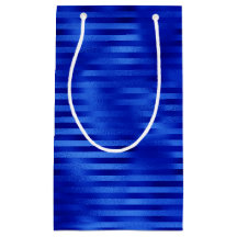 Azul Real Hanukkah Listrado com Folha