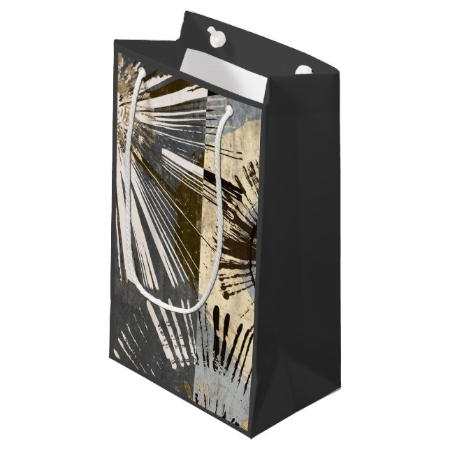 Sacola Para Presentes Pequena Azulejos de explosão I (Frente inclinada)