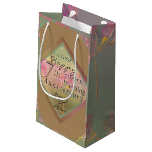 Sacola Para Presentes Pequena Bag de presente de aniversário de casamento de 7